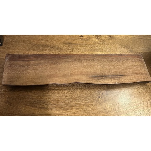 Handcrafted Live Edge Tea Light Candle Holder Rustic Farmhouse Decor Holiday - Picture 5 of 5